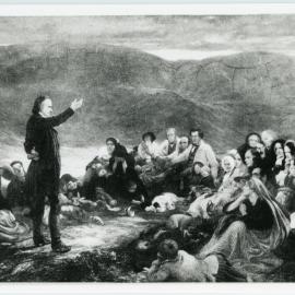 "Preaching in the Glen" by Sir. George Harvey