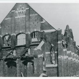 St. Paul's Church, Napier, destroyed by the 1931 earthquake