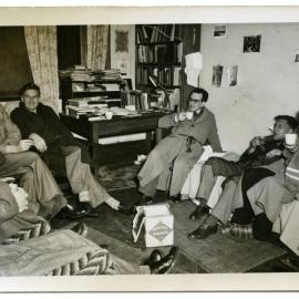 Evening cuppa in a student bedroom