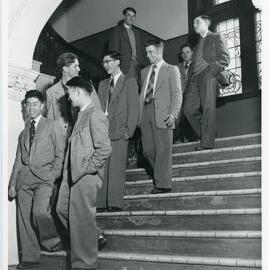 Using the Main Staircase