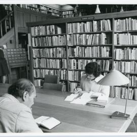 Studying in the Hewitson Library