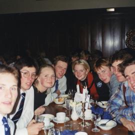 Enjoying the 1996 Founders Day Dinner