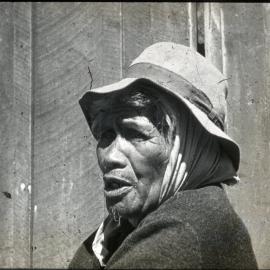 Unknown Māori Woman in Hat