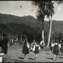 Maori Girls' Brigade at Play