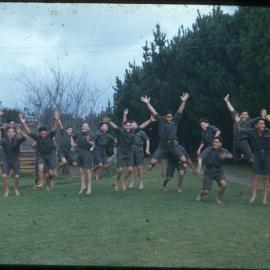 Te Whaiti Pupils Performing the Haka