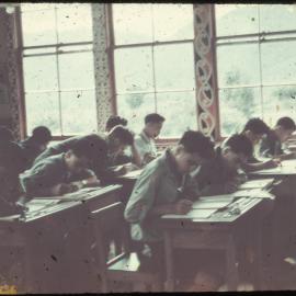 Classroom at Te Whaiti Maori Boys' Farm School