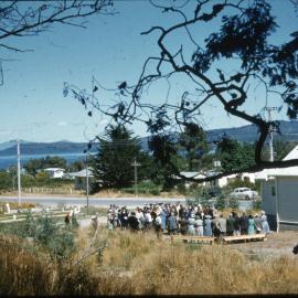 Gathering at Fletcher Hall, Taupo