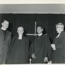 Clergy Gathering for Rev. Tame (Tom) Hawea