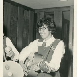 Unknown Turakina Māori Girls College Student And Her Guitar