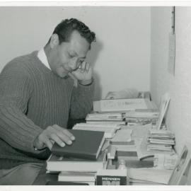 Rev. Pio Sovala (Bill) Field At His Desk