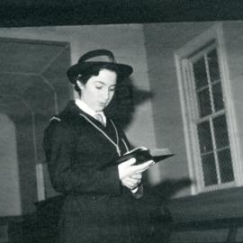 Unknown Girls' Brigade Member With Book