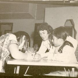 Mrs Sheila M. Jamieson  and Sunday School Students