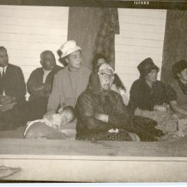 Iwi Gathered for a Service At Te Maungarongo, Ohope