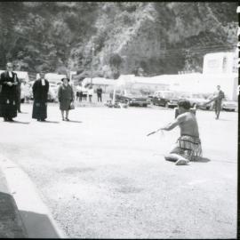 Pōwhiri (welcoming) to Open the Taka-Tutahi Church Centre in Whakatane, c. 1965