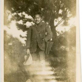 Young Māori Tamaiti In A School Uniform