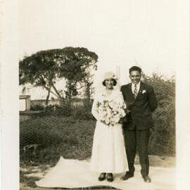 Unknown Newly Married Couple