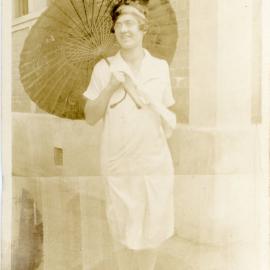 Unknown Woman With Parasol