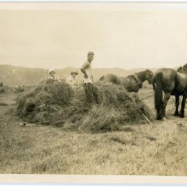 Haying With Horses and Friends