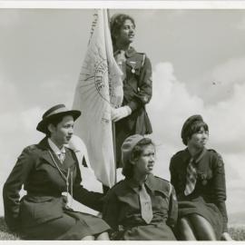 Four Girls' Brigade Members