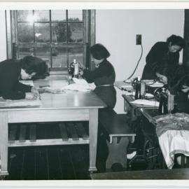 In The Turakina Māori Girls College Sewing Room
