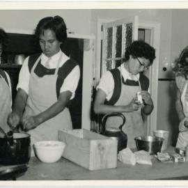 Matahi Mission School Home Economics Class