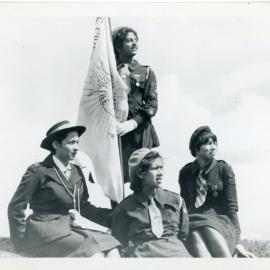 Four Girls' Brigade Members