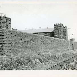 Mount Eden Prison Wall and Building