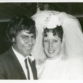 Portrait Of A Wedding Couple