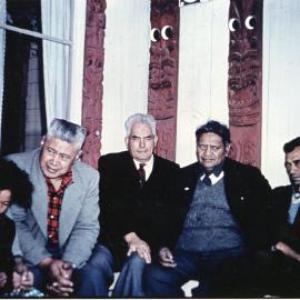 Kaumātua Inside A Wharenui