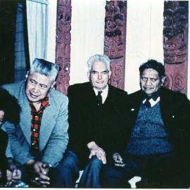 Kaumātua Inside A Wharenui