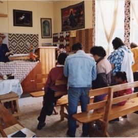Church Service In Progress
