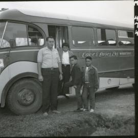 Sunday School Tamariki By School Bus