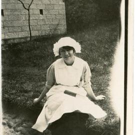 Unknown House Maid Resting 