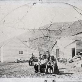Wong Gong and Friends Outside His Store, Skipper's Point
