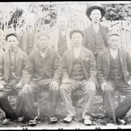 Group Of Chinese Miners At Orepuki, Southland
