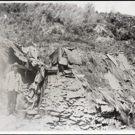 Rev McNeur Visiting A Primitive Chinese Goldminer's Hut