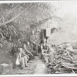 Rev. Don with Five Chinese Men Holding A Meeting