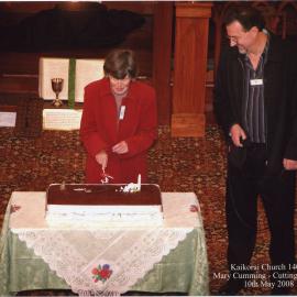 Cutting The Cake - Kaikorai Church 140th