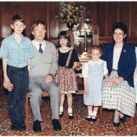 Rev Hegan and Family