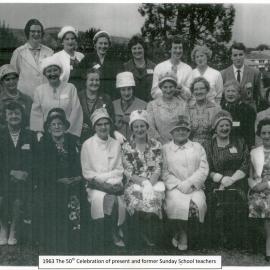 50th Celebration Of Present And Former Sunday School Teachers