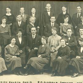 Winton Presbyterian Church Choir, 1923