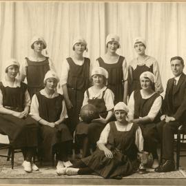 South Dunedin Basketball [Netball] Team, 1923