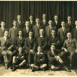 Young Men's Bible Class, St. James South Dunedin, 1930