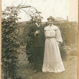 Mrs Norah Kirk and Her Brother/Father