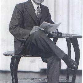Unknown seated man