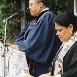 Rev Setefano  and Rev Ropeti At The PIC Inauguration