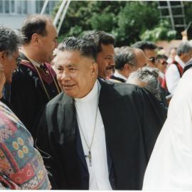 Greeting One Another During The PIC Inauguration