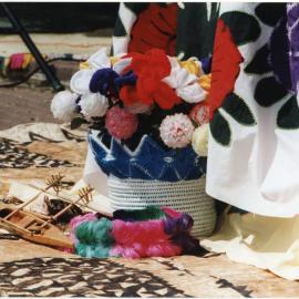 Closeup of Items In Front Of Podium at PIC Inauguration