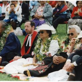 PIC Inauguration Dignitaries Watching The Ceremony