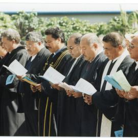 Clergy and Dignitaries At Inauguration